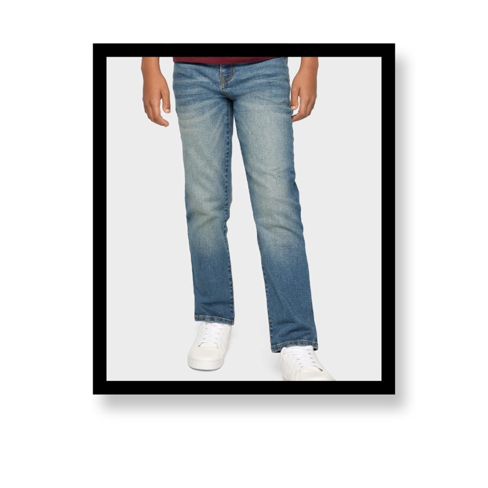 NWT-Boys Straight Blue Jeans